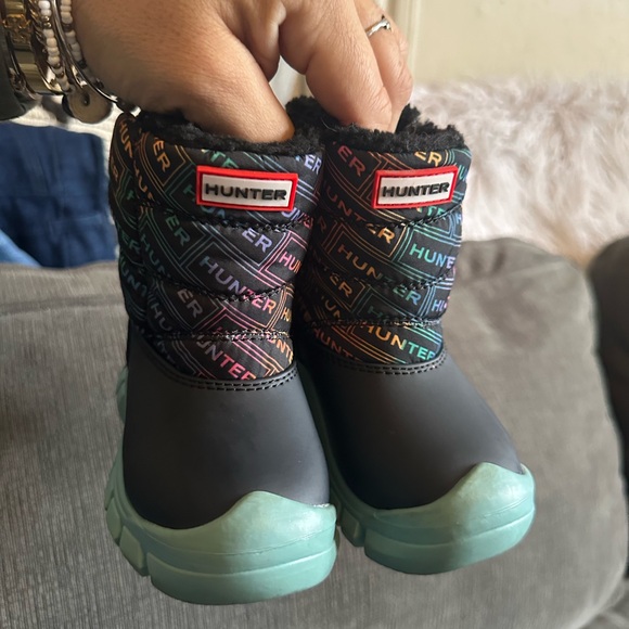 Hunter Kids' Colorful Patterned Boots - Picture 7 of 9